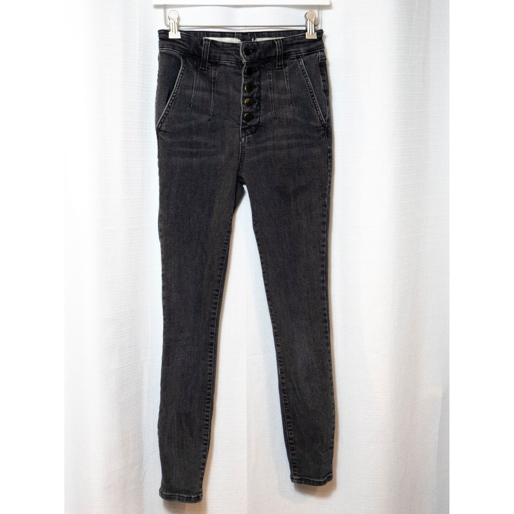 Y2K Grunge Pilcro Jeans Alternative Indie Dark Academia Edgy 90s Women  27 Black